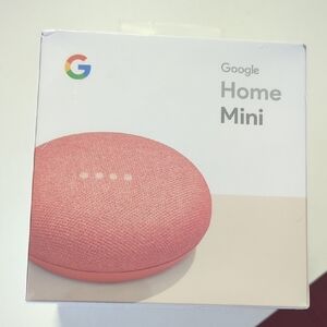 Google Home Mini Speaker in Coral